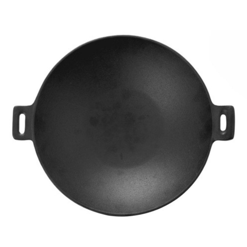 Sartén wok de hierro fundido, Ф24 | Sartén plana de hierro fundido Sartén wok de hierro fundido, Ф24 | Sartén plana de hierro fundido | Sartén de hierro fundido |