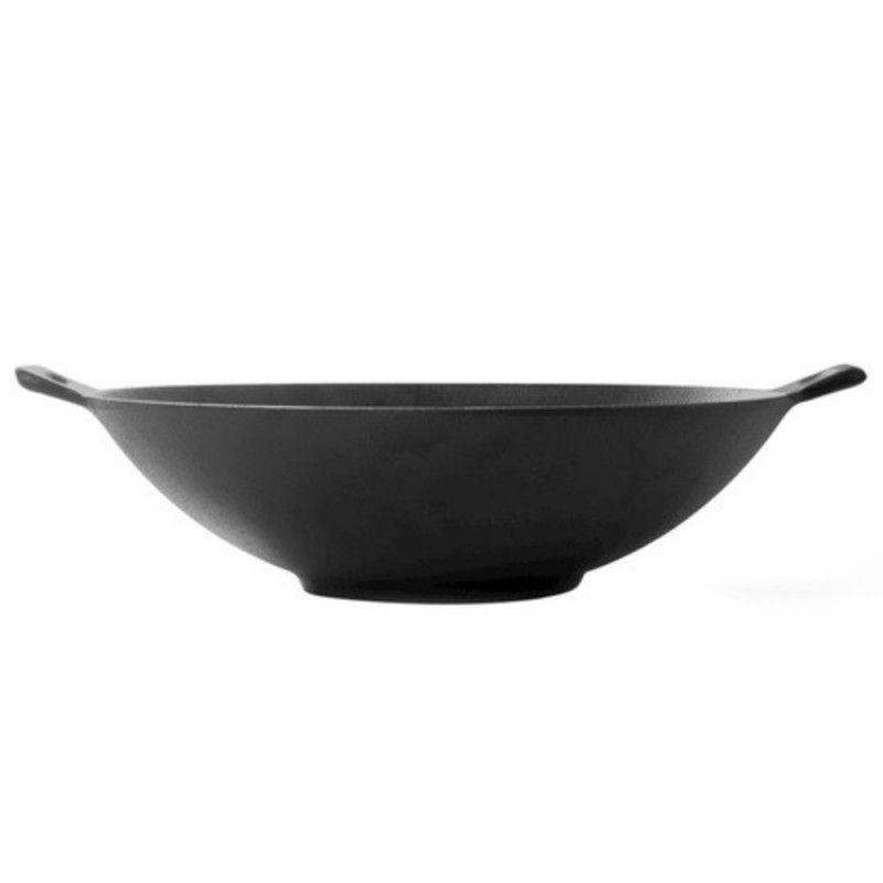 Sartén wok de hierro fundido, Ф24 - Sartén de hierro fundido