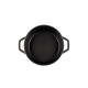 Olla profunda de hierro fundido Hosse, Black Onyx, Ф24 | Olla de hierro fundido |  |