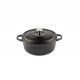 Olla profunda de hierro fundido Hosse, Black Onyx, Ф12 | Olla de hierro fundido |  |