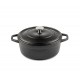 Olla profunda de hierro fundido Hosse, Black Onyx, Ф20 | Olla de hierro fundido |  |