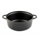 Olla profunda de hierro fundido Hosse, Black Onyx, Ф28 | Olla de hierro fundido |  |