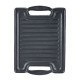 Placa de hierro fundido para grill de doble cara, 36x25 cm | Placa de hierro fundido Placa de hierro fundido para grill de doble cara, 36x25 cm | Placa de hierro fundido | |