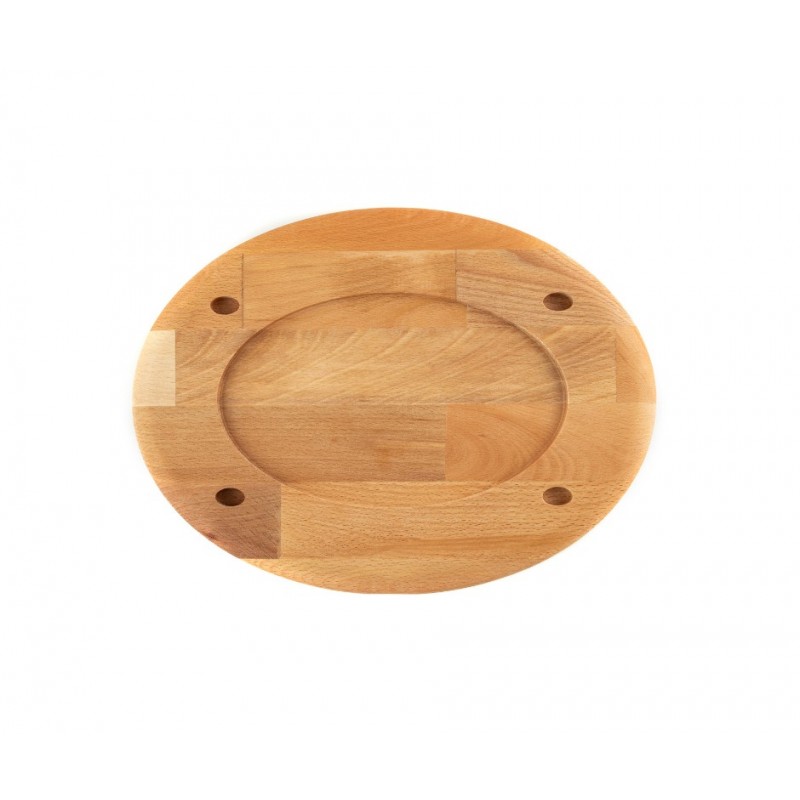 Salvamanteles de madera para plato ovalado Hosse HSOISK2533, 25x33cm | Salvamanteles de madera |  |