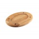 Salvamanteles de madera para plato ovalado Hosse HSOISK2533, 25x33cm | Salvamanteles de madera |  |