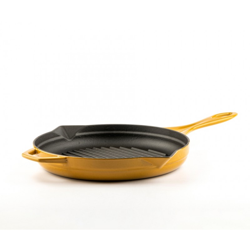 Sartén para parrilla de hierro fundido esmaltado Hosse, Dijon, Ф24cm - 