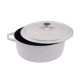 Olla profunda de hierro fundido Hosse, Ivory, Ф24 | Olla de hierro fundido Olla profunda de hierro fundido Hosse, Ivory, Ф24 | Olla de hierro fundido | |