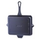 Sartén para parrilla de hierro fundido esmaltado Hosse, Black Onyx, 26x32cm | Sartén para parrilla de hierro fundido Sartén para parrilla de hierro fundido esmaltado Hosse, Black Onyx, 26x32cm | Sartén para parrilla de hierro fundido | Sartén de hierro fundido |